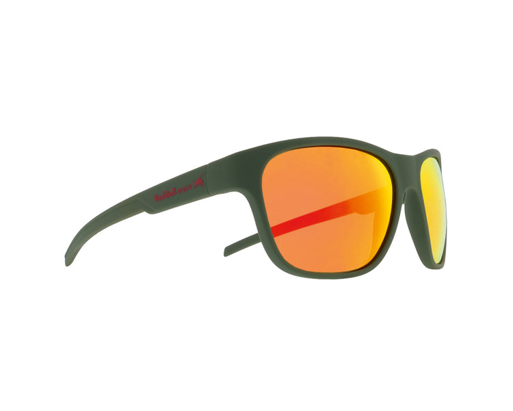 Sonic - Olive Green / Brown with Red Mirror - Polarised