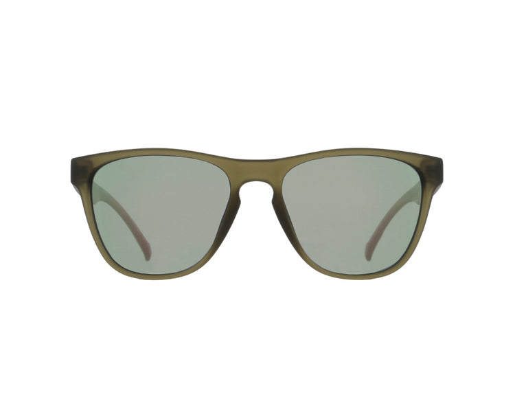 Spark - Olive Green / Smoke with Olive Mirror - Polarised
