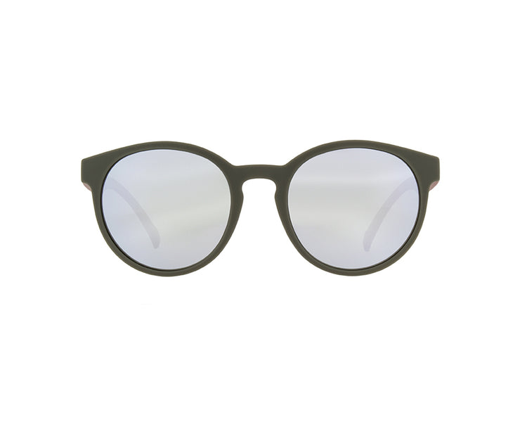 Lace - Olive Green / Smoke with Silver Mirror - Polarised